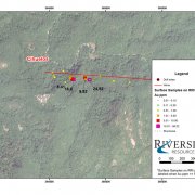 Cihuelos High Grade Gold Rock Sample Results, Vein Target Extends to East and West