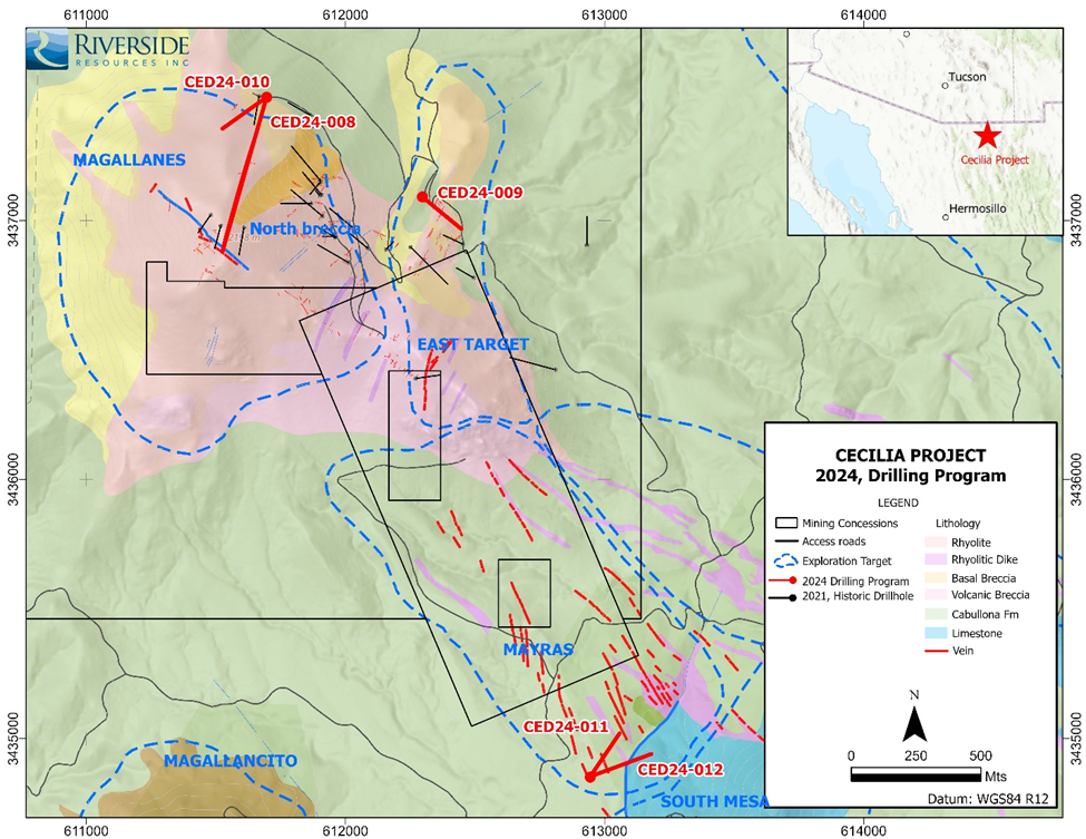 progressing towards drilling at the Cecilia project